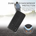 Miniatyrbillede 4 af 6: Coque + 2 Rugede Glas til Xiaomi Redmi Note 14 Pro 5G (ikke til 4G) Beskyttelse i Syntetisk Læder Sort Svart