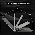 Miniatyrbild 6 av 6: Coque kompatibel med MacBook Air 13,6 tum M4 M3 M2 2025-2022 utgåva A3240 A3113 A2681, skyddsfodral hård hölje [A3] Färg: Matt Transparent