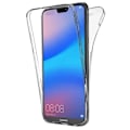 Miniatyrbillede 1 af 4: 360 graders gennemsigtigt gel-cover til Huawei P20 Lite integreret og usynlig beskyttelse. Høj kvalitet - LRXIFY-C0526 S0633B