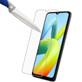 Miniatyrbild 2 av 4: Härdat glas för Redmi A1/A2 Enkel installation Anti-scratch Pack om 2 Transparent