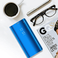Miniatyrbillede 2 af 4: Etui - Xiaomi - Redmi Note 8T - Spejl - Flip - Beskyttelse med stativ Blå