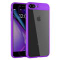 Miniatyrbillede 1 af 3: Coque iPhone 7 Plus - Luksusbeskyttelse - Lilla - Blød - Stødabsorberende - Ny Design Lila