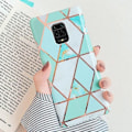 Miniatyrbillede 3 af 4: Halskæde Nøglesnor til Redmi Note 10-10S Forstærket TPU anti-ridse turkis farve Turkos