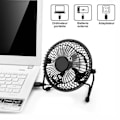 Miniatyrbillede 2 af 4: Kontorvifte - E.F.CONNECTION - Mini USB Stille - 360° Drejbar - Sort svart