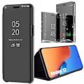 Miniatyrbillede 1 af 4: Coque - Xiaomi - Redmi 12 4G-5G - Gennemsigtigt Spejl Effekt - Forstærket Beskyttelse - Sort Svart