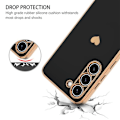 Miniatyrbillede 3 af 4: Coque til Xiaomi 14T Pro - Silikone Stødabsorberende Blødt Beskyttelse med Sort Snor Svart