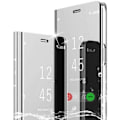 Miniatyrbillede 2 af 4: Beskyttelsesetui til Xiaomi Redmi A1/A2 - E.F. CONNECTION - Smart View - Sølv Silver