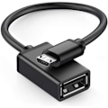 Miniatyrbillede 1 af 4: USB til Micro-USB-adapter - E.F.CONNECTION - 1m - Sort - Forlængerkabel - Praktisk tilslutning