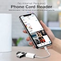 Miniatyrbild 2 av 4: USB Type-A till Lightning-adapter - E.F.CONNECTION - Vit - iPhone/iPad - USB 2.0