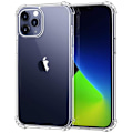 Miniatyrbild 1 av 4: Skyddshölje - E.F.CONNECTION - för iPhone 12 - Förstärkt bumper - Rep-skydd - Kristallklar - Transparent Transparent