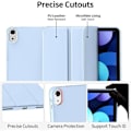Miniatyrbillede 3 af 6: Coque til iPad A16 (11") / iPad 10 2022 (10,9" 10. generation) Stødabsorberende Beskyttelse Auto-søvntilstand - Blå Blå