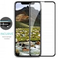 Miniatyrbild 1 av 4: Fullständigt 3D Iphone X-XS härdat glas - iPhone XS-X skyddsglas [Bubblafritt, solidt, lätt att installera, kompatibel tupp D0C95F