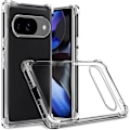 Miniatyrbillede 1 af 4: Silicon Cover - Google - Pixel 9 Pro - Transparent - Stødabsorberende - Forstærkede hjørner Transparent