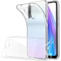 Miniatyrbild 1 av 4: Skyddsfodral för Redmi Note 8T - E.F.CONNECTION - Mjukt - Högt motstånd - Anti Shock - Transparent Transparent