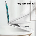 Miniatyrbillede 5 af 5: Coque kompatibel med MacBook Air 15 Tommer M4 M3 M2 (A3241/A3114/A2941, 2025/2024/2023) - Tynd og let hård skal etui Färg:*Transparent Kristallin