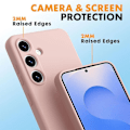 Miniatyrbild 5 av 6: Skal för Xiaomi Redmi Note 14 4G (inte för 5G) Skydd Silikon Vätska Ultra Slim Mjuk Matt Effekt Rosa Rosa