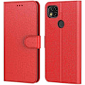 Miniatyrbillede 1 af 4: Pung etui til Redmi 10A Red Anti-Scratch 360 graders beskyttelse