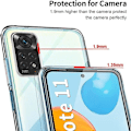 Miniatyrbillede 3 af 4: Etui til Redmi Note 11-Note 11S + 2 hærdede briller, Soft Shell-beskyttelse Stødsikker silikone