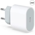 Miniatyrbild 1 av 4: Snabbladdare 25W USB-C Vit för Xiaomi Redmi A1+ och A1 - E.F.CONNECTION - Väggadapter - USB-C - 25W Vit