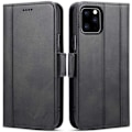 Miniatyrbillede 1 af 4: Coque Etui Rabat - Premium - iPhone 11 Pro - Tempereret Glas - Beskyttelse 360° - Sort Svart