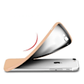 Miniatyrbillede 2 af 4: iPhone 7-7S cover - E.F.CONNECTION - Stødabsorberende - Ultra tynd - Fleksibel - Gylden gyllene