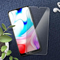 Miniatyrbillede 4 af 4: Skærmbeskyttelse - E.F.CONNECTION - til Redmi 8A - Hærdet Glas - Høj Modstandskraft - Ridsefri Transparent