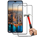 Miniatyrbillede 1 af 4: Sæt med 2 hærdet glas til Redmi 8A - E.F. CONNECTION - Anti-ridse - Beskyttelse - Sort Transparent med svart kant