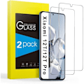 Miniatyrbild 1 av 4: Lot-2 härdat glas för Xiaomi 12T High Definition skärmskydd Transparent