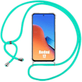 Miniatyrbillede 1 af 4: Coque - Xiaomi - Redmi 12 - Forstærket Beskyttelse - TPU Sixten - Justerbar Snor Turquoise Klar, turkos