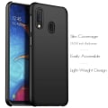 Miniatyrbillede 4 af 4: Etui - Anccer - Galaxy A20E - Ultratynd - Stødbeskyttelse - Sort Svart