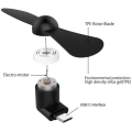Miniatyrbillede 4 af 4: E.F.Connection Mini Fan USB Type-C Bærbar Universal Samsung S8,S8 Plus,S9,S9 Plus, A3-A5-A7 (2017) Huawei P10, P10 P252