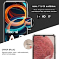 Miniatyrbillede 3 af 4: Beskyttelsesskal - E.F.CONNECTION - Xiaomi Redmi A3 - Transparent - Stødabsorberende - 360° Transparent