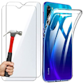 Miniatyrbillede 1 af 4: Beskyttelsesetui til Redmi Note 8 - E.F. CONNECTION - Blødt - Høj modstands Anti-Shock - Gennemsigtig Transparent
