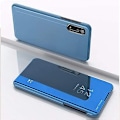 Miniatyrbild 3 av 4: Xiaomi Redmi 9A Fodral, Mirror Flip Ultra Thin Anti-Scratch Shockproof Technology Clear View Stående Fodral Xiaomi RedmNG Fodral