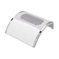 Nail Dust Collector for Manicure - Efficient Suction System and Dust Collector, 25.8x24x10cm White