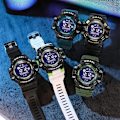 Miniatyrbild 4 av 6: 2023 LED digital watch för barn Sport Vattentäta klockor Pojke Flicka Watch Elektronisk klocka Relojes Elektroniska klockor Army Green