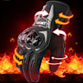 Miniatyrbild 4 av 6: Suomy Vattentäta Vinter Motorcykelhandskar Herr Dam Vår Höst Motocross Bikerhandskar Pekskärm Moto Cykelhandskar Red M