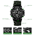 Miniatyrbild 5 av 6: Utomhus Survival Watch Multifunktionell Vattentät Militär Taktisk Paracord Watch Armband Camping Vandring Nödutrustning Khaki with box strap