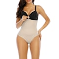 Miniatyrbild 1 av 6: Hög midja magkontroll trosor String Butt Lifter Shaper Bantning Underkläder Butt Lifter Magen Formande Cincher Brief Body Shaper Black 3XL-4XL