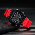 Miniatyrbild 4 av 6: Nya digitala klockor för män Led elektronisk armbandsur Militärsport Män Kvinnor Unisex Watch Vattentätt reloj hombre 152 Red