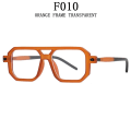 Miniatyrbild 1 av 6: 2022 fyrkantiga solglasögon för män Modeglasögon Lyx Retro Blått Ljusblockerande Skärmar Vasos Decorativos Oculos De Sol Masculino F010 Other