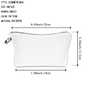 Miniatyrbild 3 av 6: Sminkväska Mode Skollärare Gåva Rytmisk print Kosmetisk väska Originaldesign Kvinnlig Resetoalettartiklar Organizer hz6607 Cosmetic Bag