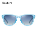 Miniatyrbild 3 av 6: RBENN Nya polariserade solglasögon Kvinnor Män Mode Körning Solglasögon för män Märke Designer Fiskeglasögon Gafas UV400 Black Blue Blue as picture