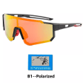 Miniatyrbild 1 av 6: Polariserade sportglasögon fotokromatiska cykelglasögon för män och damer MTB cykling UV400 Solglasögon Road Goggles Cykelglasögon B1