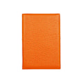 Miniatyrbild 1 av 6: Passhållare i 100 % äkta läder Mjukt case Cover för passplånboken orange