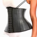 Miniatyrbild 1 av 6: AfruliA Faja Colombiana Latex Timglas Fast Waist Trainer 25 Stålben Lång Torso Underbyst Korsett Cincher Sportgördelrem Latex black M