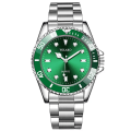 Miniatyrbild 1 av 5: Nya Casual Business Herrklockor Luxury Date Green Dial Herrklockor Mode Herrklockor Klockor Relogio Masculino green