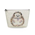 Miniatyrbild 1 av 3: 2022 tecknad igelkottsblomma printed kosmetisk väska för kvinnor Harajuku Casual Makeup-väskor Bärbar rese-toalettväska Case sn5712 Hedgehog Bag