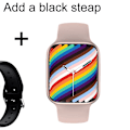 Miniatyrbild 1 av 6: Smart Watch Series 8 W58 W59 W38 W28 Pro Smartwatch Dam Herr NFC Vattentät BT Call Heartrate Monitor IWO För Apple Android PISs add BKSs W59