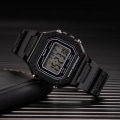 Miniatyrbild 3 av 6: Nya digitala klockor för män Led elektronisk armbandsur Militärsport Män Kvinnor Unisex Watch Vattentätt reloj hombre 152 Black